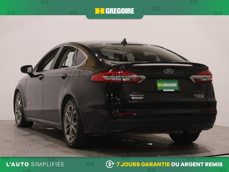2019 Ford Fusion Black Saint-Eustache - photo #5