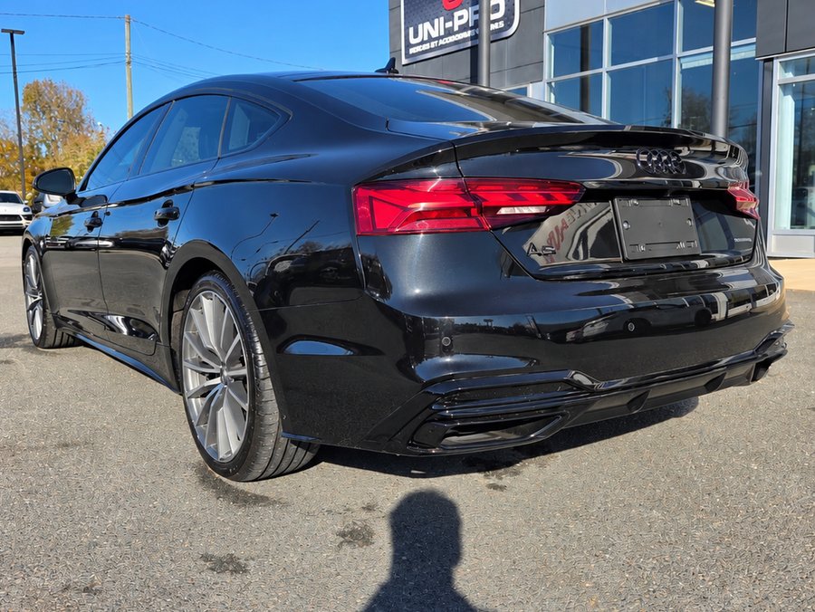 Audi A5 Sportback NOUVELLE ARRIVAGE!! + JAMAIS ACCIDENTÉ 2020 Noir