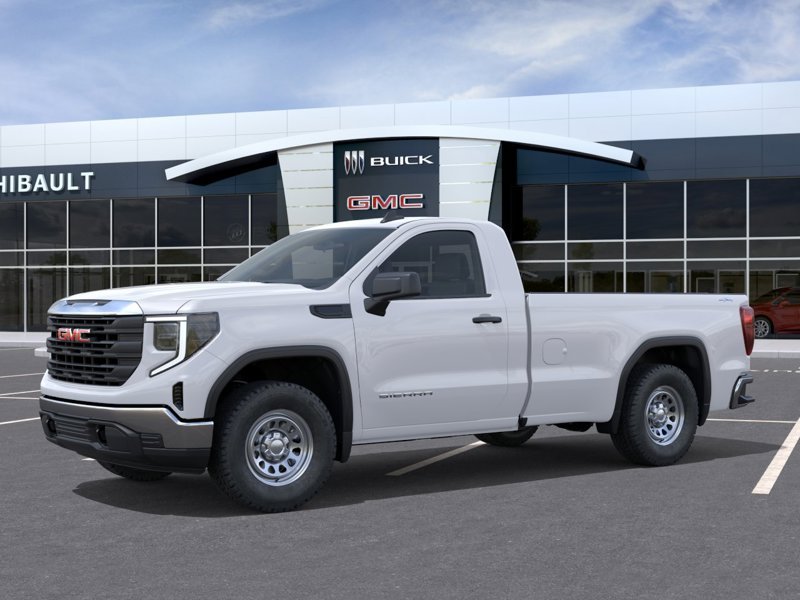 2026 GMC SIERRA 1500 Pro cabine classique 4RM 140 po White Sherbrooke - photo #1
