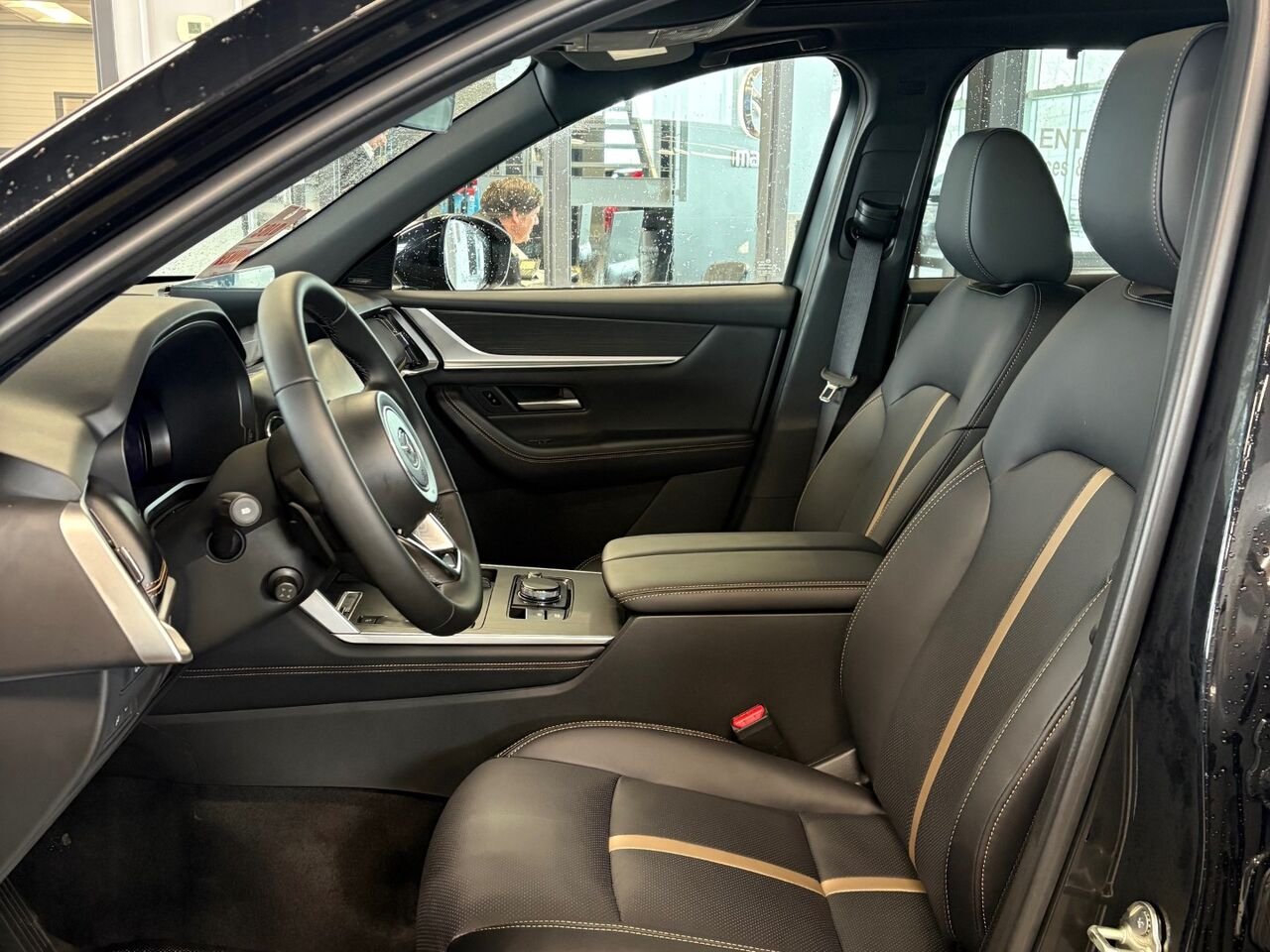 MAZDA CX-90 hybride rechargeable Signature TI 2026 Noir de jais mica Châteauguay - photo #7