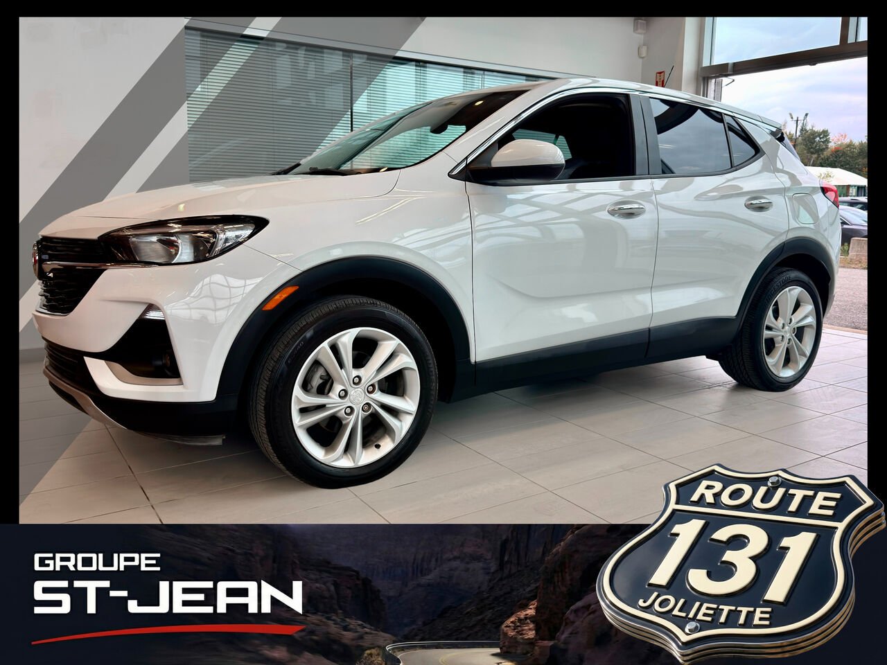 2021 Buick Encore GX White Notre-Dame-des-Prairies - photo #0