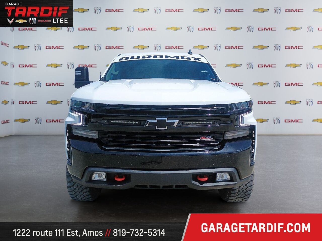 2022 CHEVROLET SILVERADO 4WD STANDARD BED CREW CAB White Mont-Laurier - photo #1