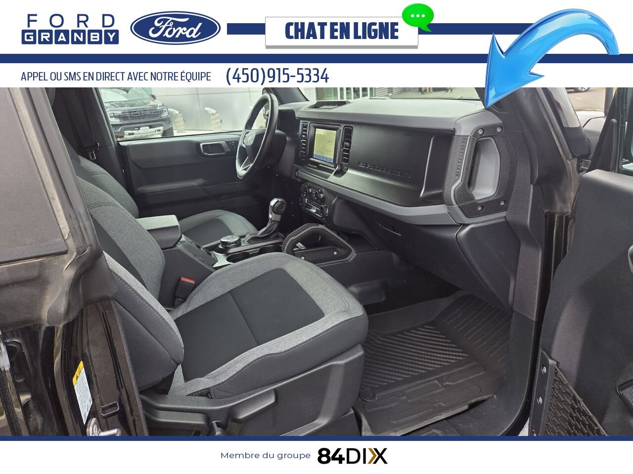 2023 Ford Bronco Black Granby - photo #22