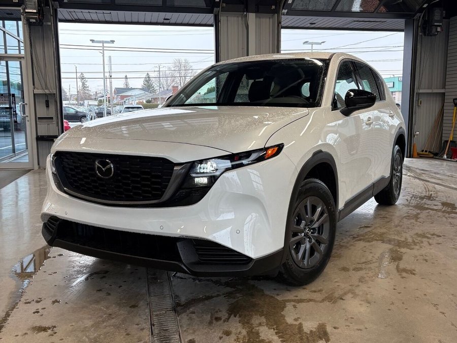 2026 MAZDA CX-5 GX TI Rhodium White Metallic