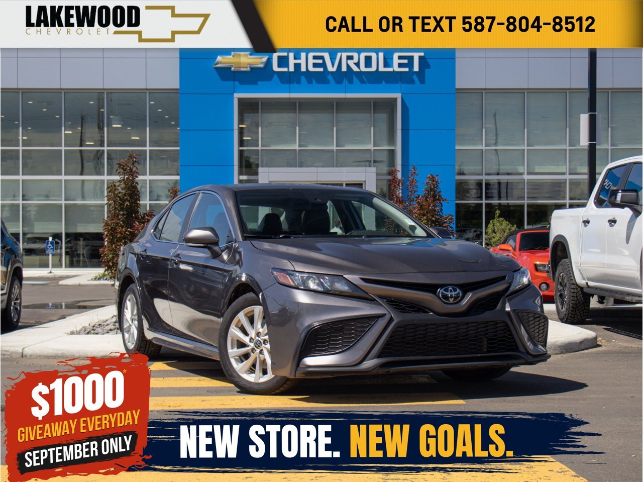 2024 Toyota Camry SE Auto Grey Sherwood Park - photo #0
