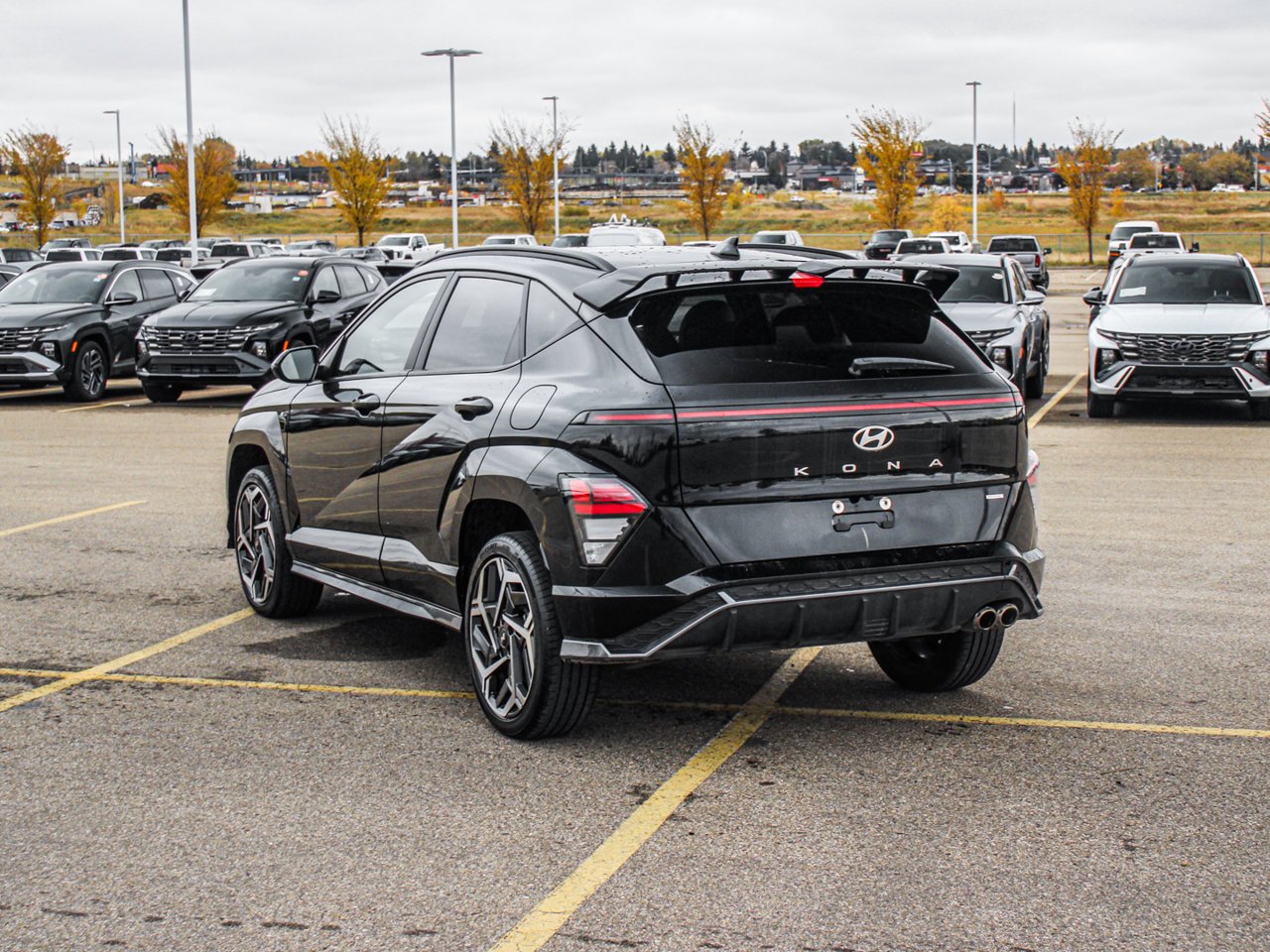 2024 Hyundai Kona 1.6T N Line AWD Black Sherwood Park - photo #5