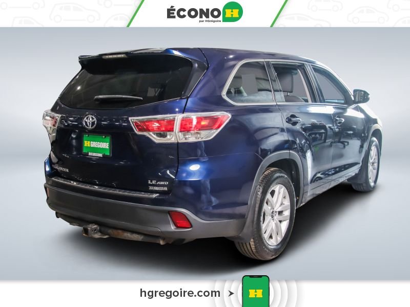 2016 Toyota Highlander Blue Laval - photo #6
