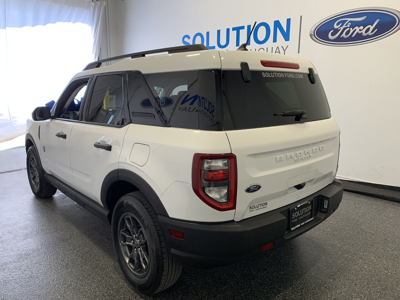 Ford Bronco Sport BIG BEND AWD 1,5L+ 4X4+ANDROID AUTO CARPLAY 2023 Blanc Châteauguay - photo #7