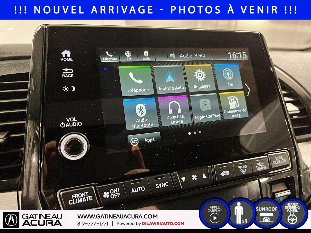 2023 Honda Odyssey EX White Gatineau - photo #11