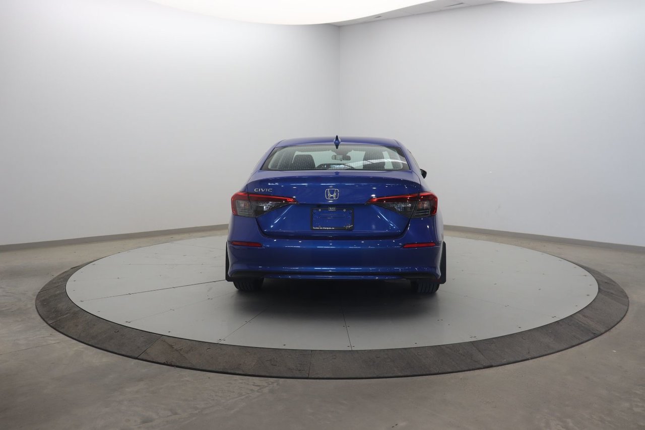 Honda Civic Sedan NIV 2HGFE2F3XNH109837 2022 Bleu Chicoutimi - photo #4