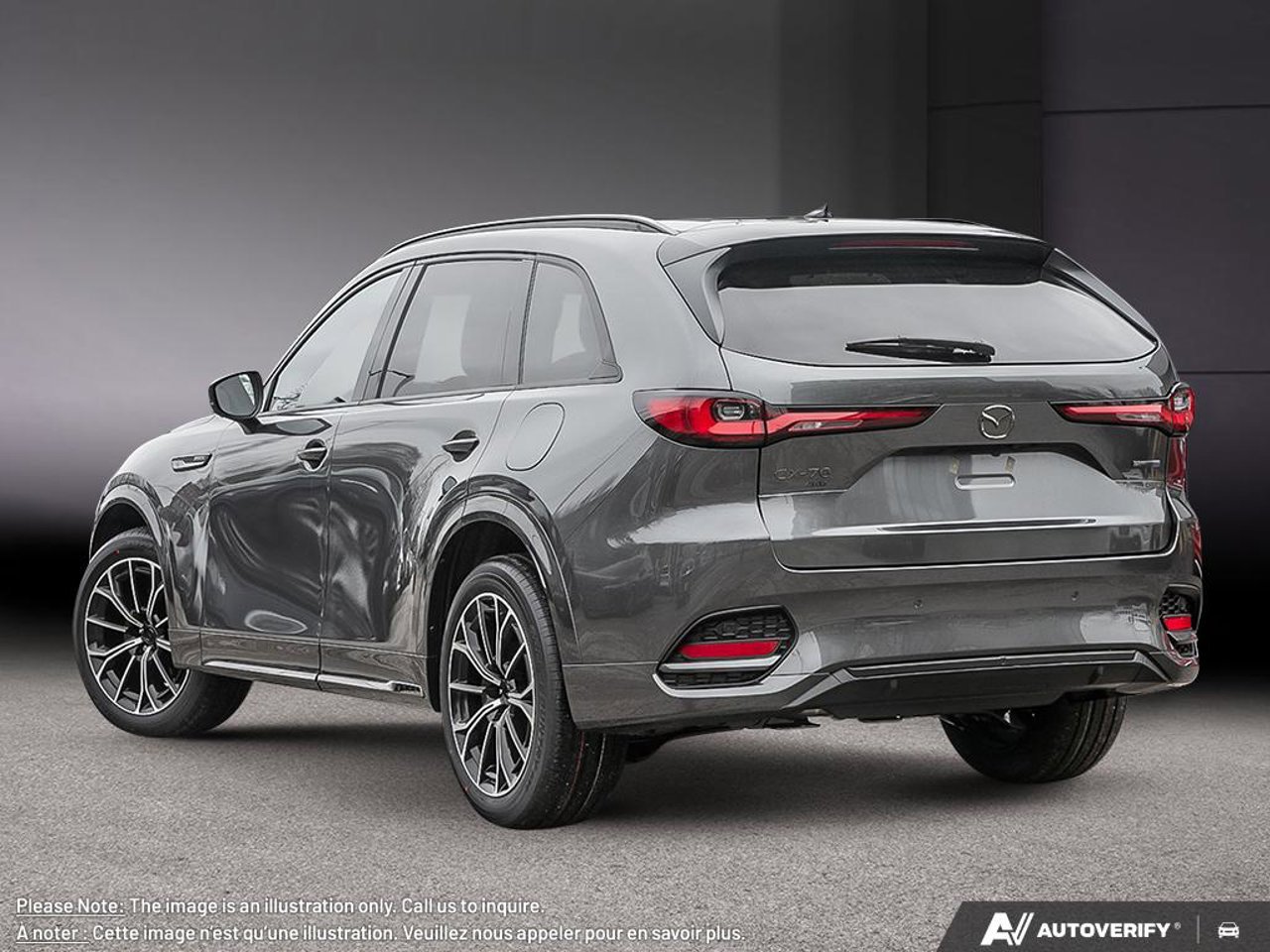 Mazda CX-70 hybride rechargeable JM3KJEHA9T1202406 2026 Gris mécanique métallisé Mirabel - photo #3