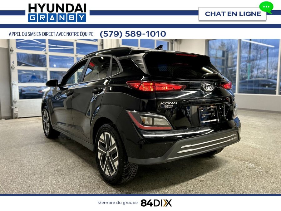 Hyundai Kona électrique Preferred 2023 Noir