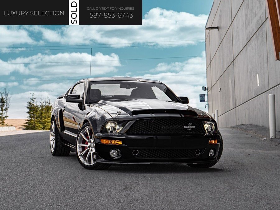 2009 Ford Mustang Shelby GT500 Super Snake Black