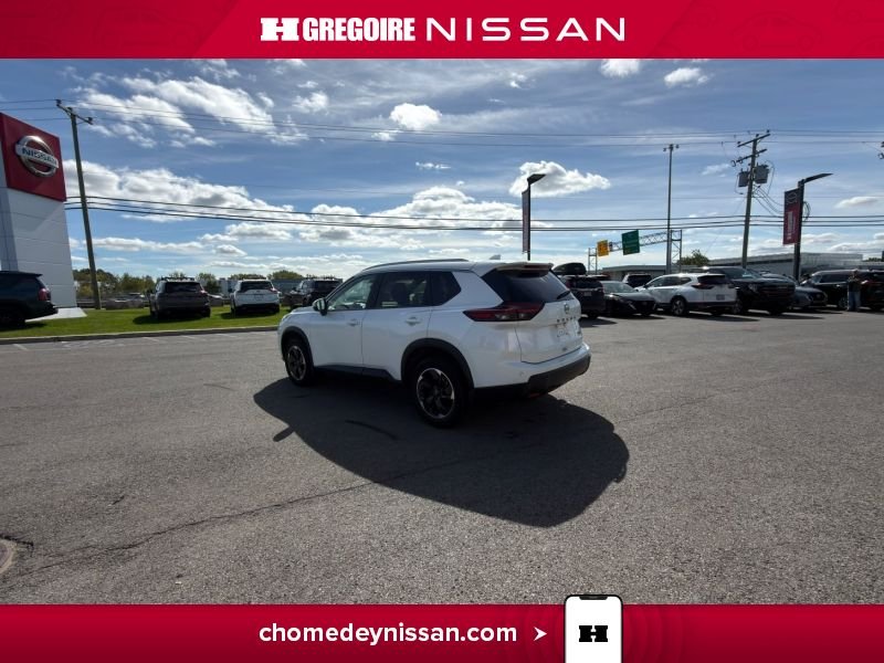 Nissan Rogue CL7470 | SV Moonroof * AWD *Carplay * Bancs Chauffants 2025 Blanc Laval - photo #7