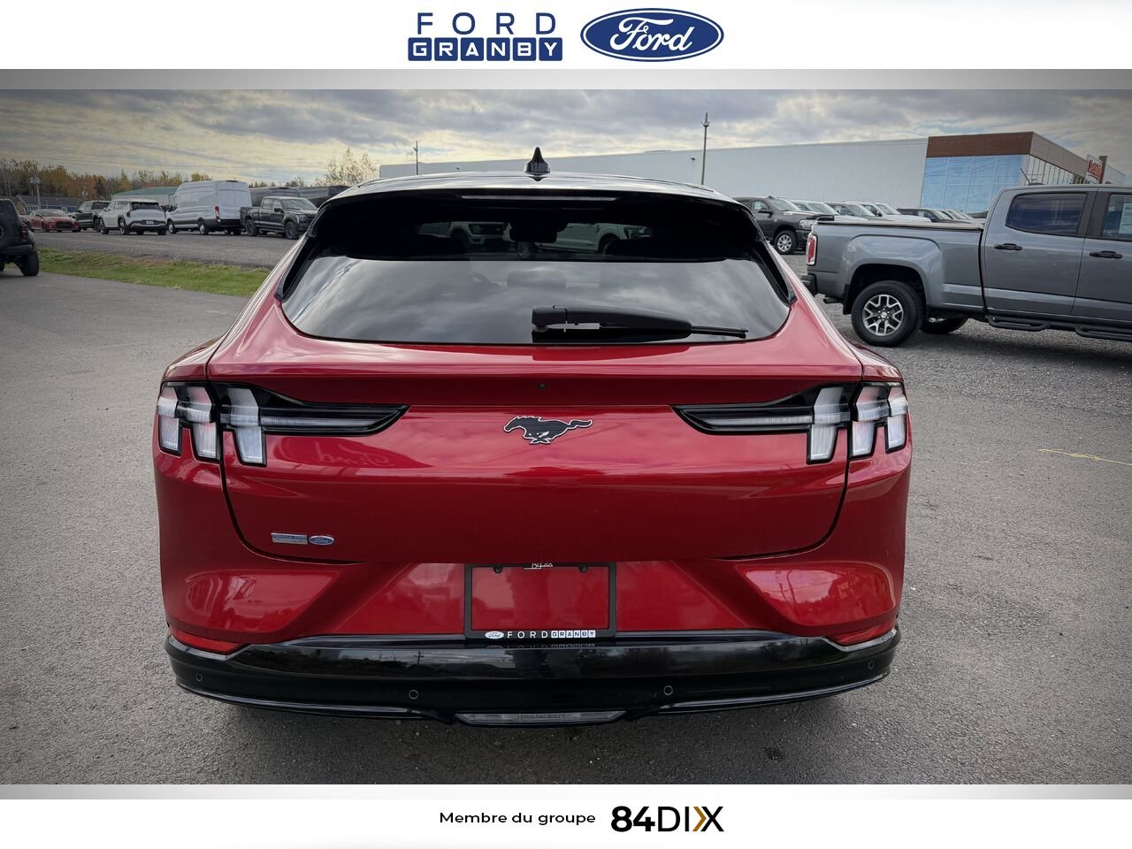 2023 Ford Mustang Mach-E Red Granby - photo #3