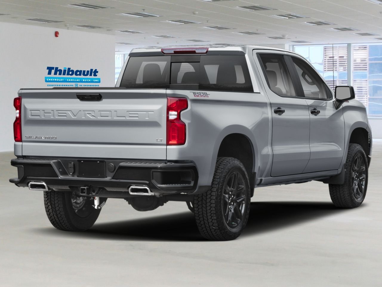 CHEVROLET Silverado 1500 LT Trail Boss cabine multiplace 4RM 157 po 2026 Gris Sherbrooke - photo #2