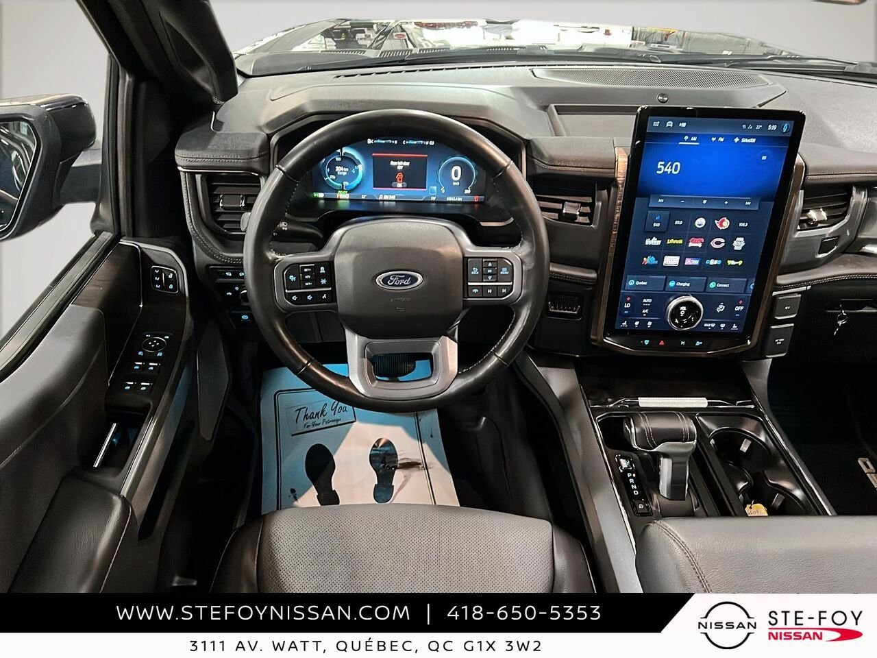 Ford F-150 Lightning GROUPE 510 A, standard range 2023 Bleu Ste-Foy - photo #32
