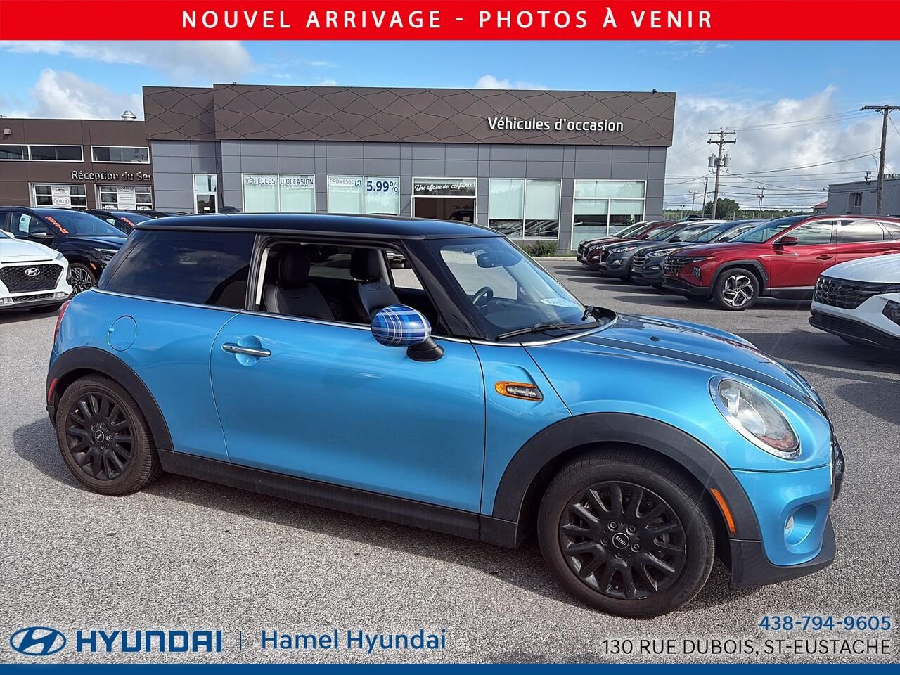 2017 MINI Cooper Blue Saint-Eustache - photo #0