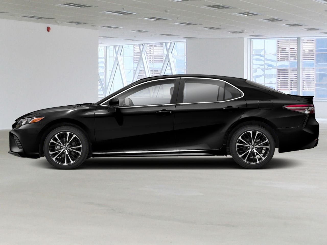 Toyota Camry SE boîte de vitesses automatique 2018 Noir Gatineau - photo #1