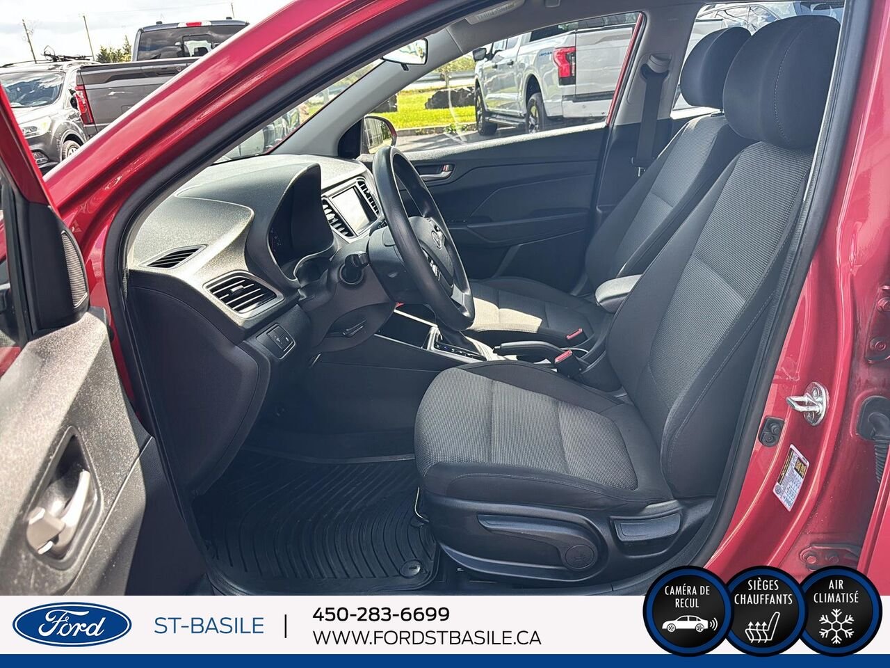 2019 HYUNDAI ACCENT Red Saint-Basile-le-Grand - photo #16