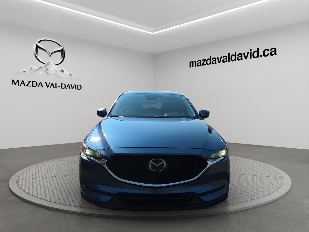Mazda CX-5 GS TI BA, bluetooth, Volant chauffant, commande audio au volant 2021 Bleu Val-David - photo #2