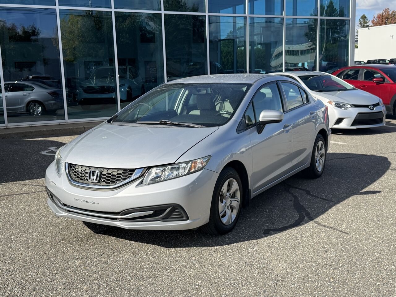 2015 Honda Civic Berline Silver Ste-Marie - photo #2