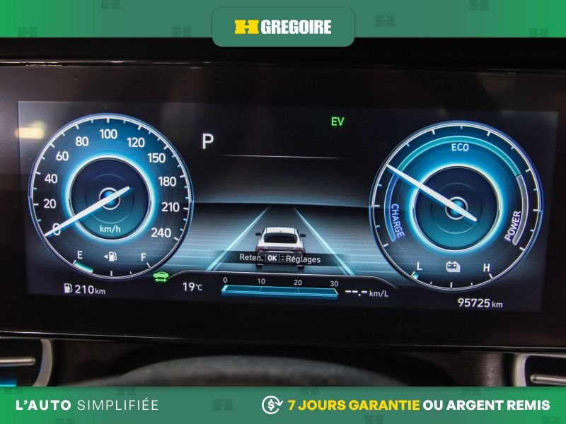 Hyundai Elantra 729100 | LUXURY HYBRIDE AUTO A/C CUIR TOIT NAV CAM RECULE 2023 Bleu Laval - photo #10