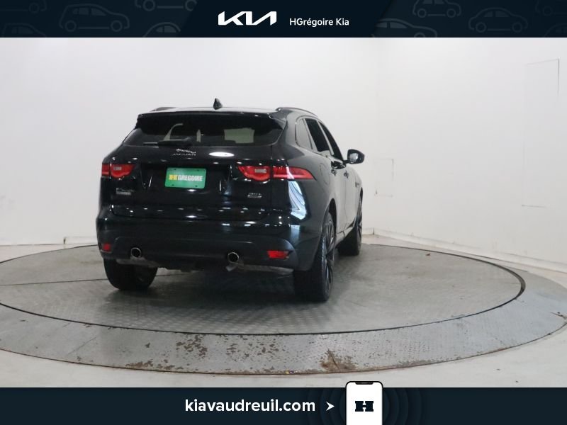 Jaguar F-PACE KW8096 | 35t R-Sport 2017 Noir Laval - photo #6