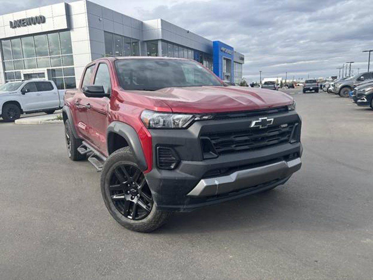 2024 Chevrolet Colorado 4WD Crew Cab Trail Boss Red Sherwood Park - photo #1