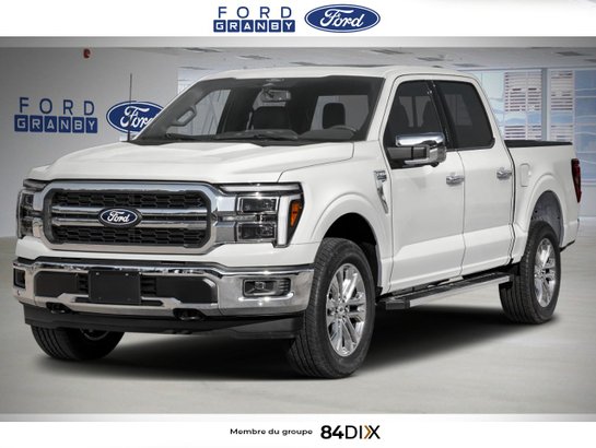 Ford F-150 LARIAT cabine SuperCrew 4RM caisse de 5,5 pi 2026 Blanc Oxford
