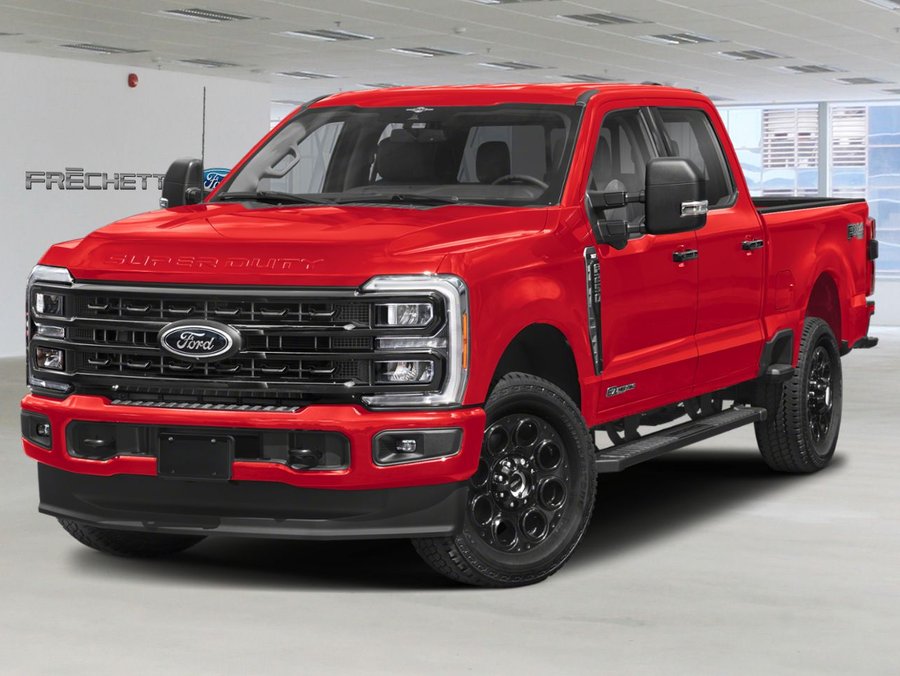 Ford Super Duty F-250 SRW XLT cabine 6 places 4RM caisse de 8 pi 2027 Rouge course