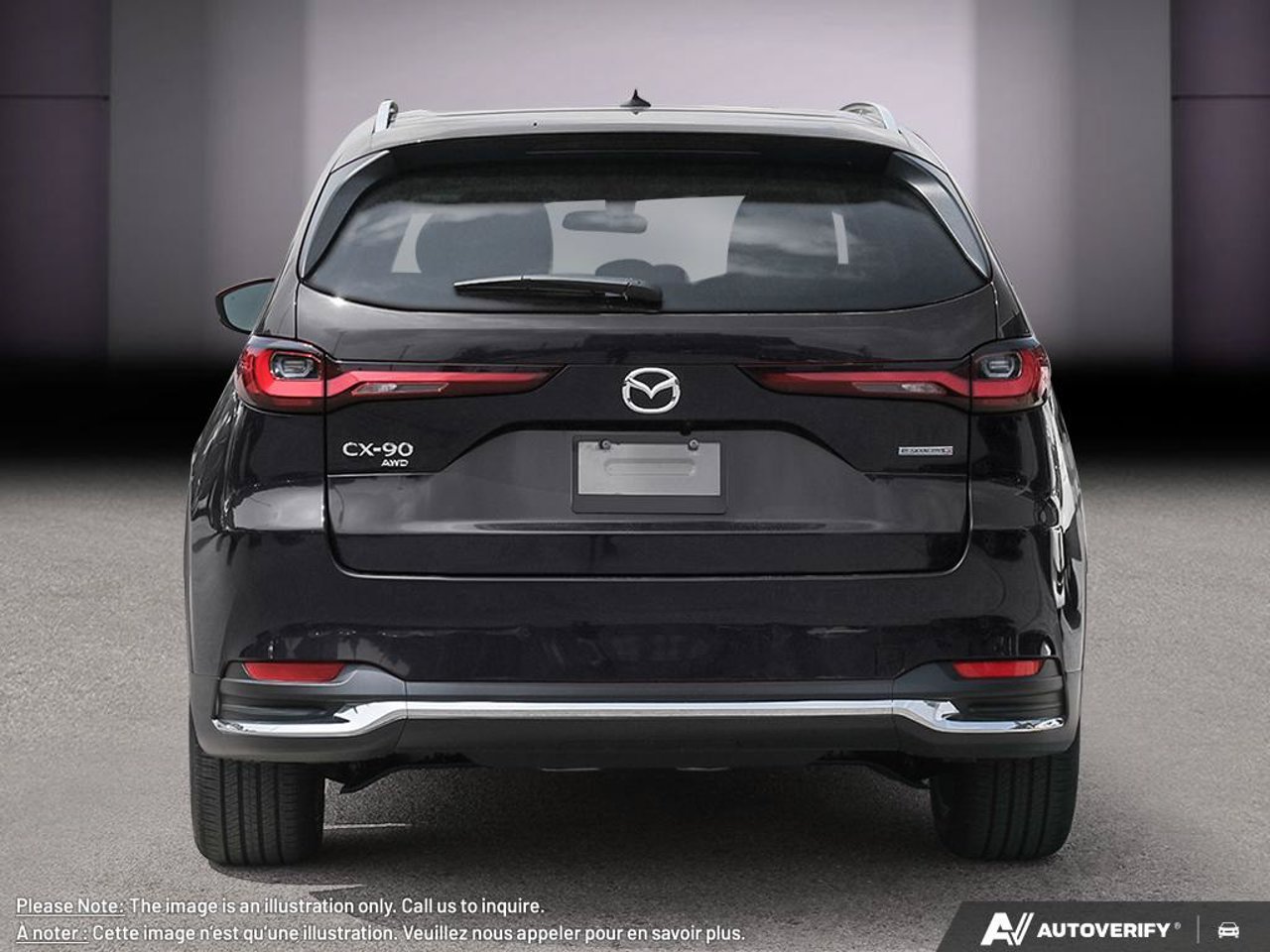 Mazda CX-90 hybride léger JM3KKEHC3T1398244 2026 Noir de jais mica Mirabel - photo #4
