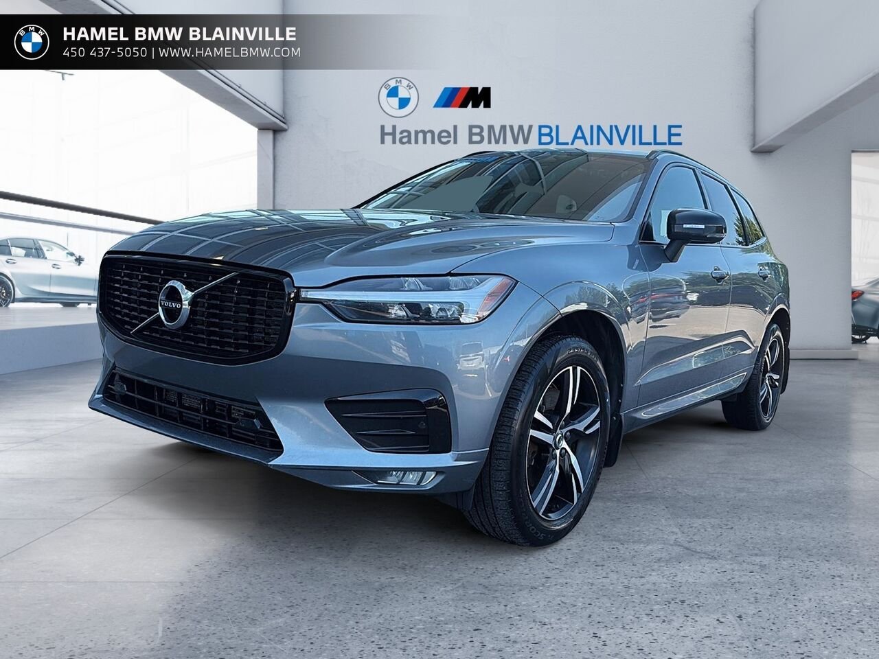 2021 Volvo XC60 T6 R-Design TI Grey Blainville - photo #0