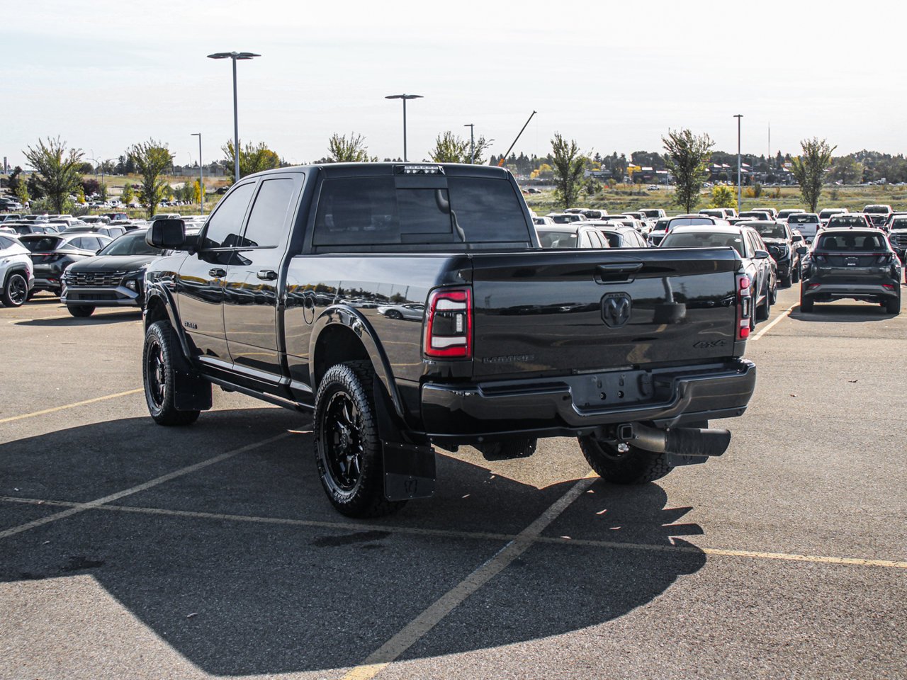 2019 Ram 3500 Laramie 4x4 Crew Cab 6'4 Box Black Sherwood Park - photo #5