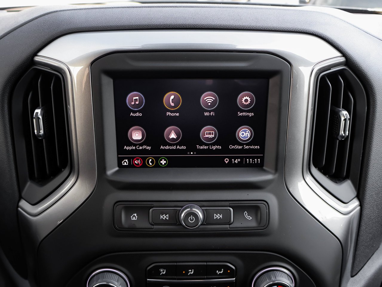 2024 Chevrolet Silverado 1500 4WD Crew Cab 147 Custom Black Sherwood Park - photo #22