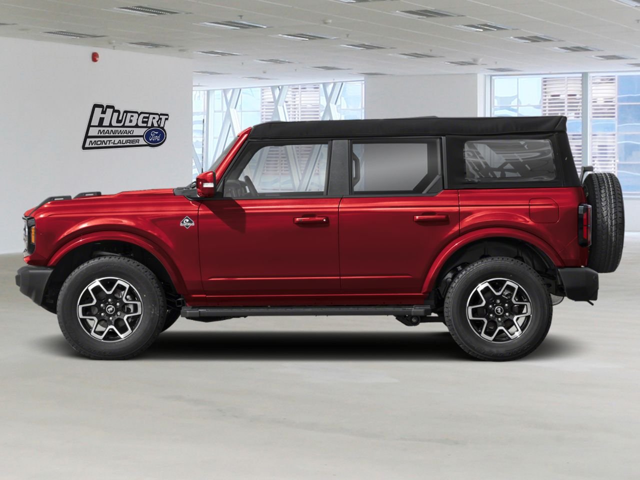2026 Ford Bronco Ruby Red Metallic Tinted Clearcoat Mont-Laurier - photo #1