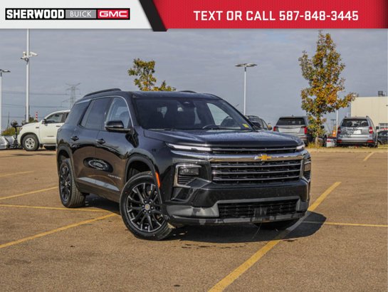 2025 Chevrolet Traverse 2LT 2.5T AWD | 7 Passenger Seating Black
