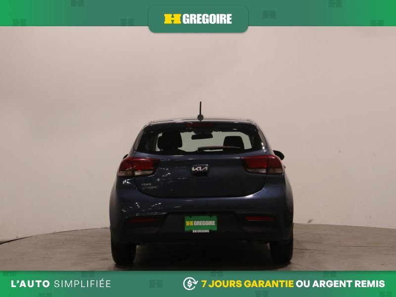 Kia Rio 5 822931 | LX+ AUTO AC GR ELECT CAMERA DE RECUL BLEUTOOTH 2023 Bleu Laval - photo #7