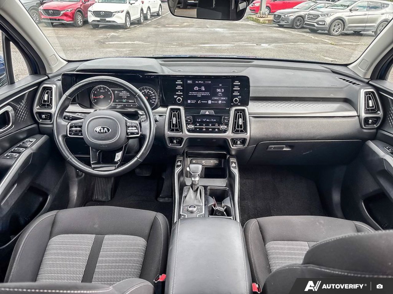 Kia Sorento 5XYRGDLCXMG020417 2021 Bleu Mirabel - photo #26