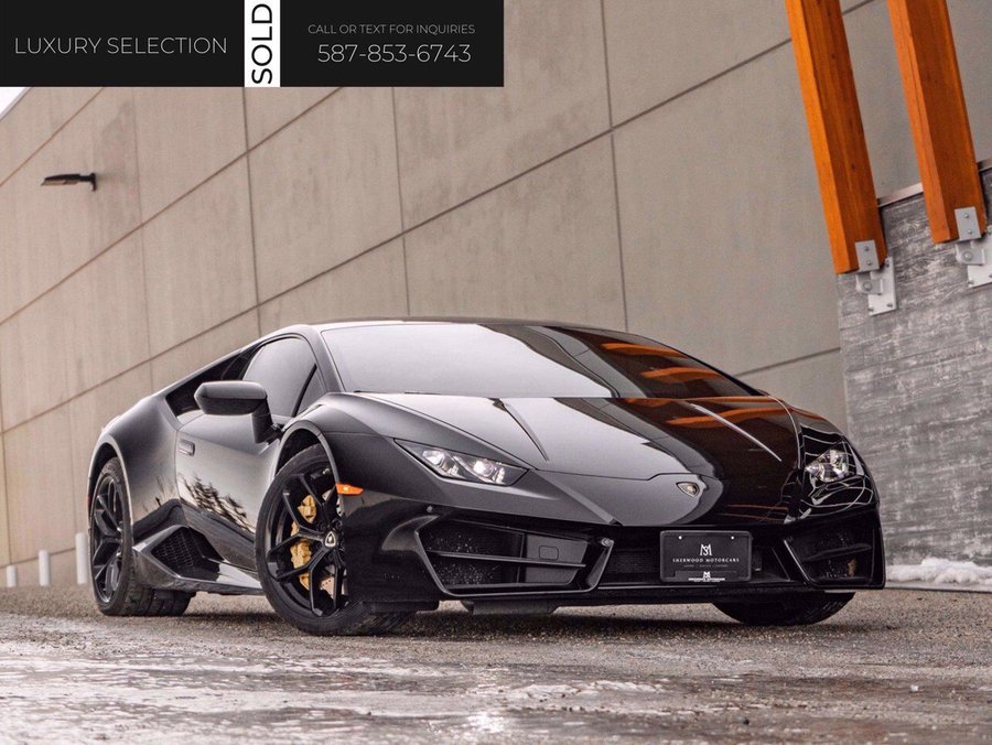 2017 Lamborghini Huracan 2017 Black