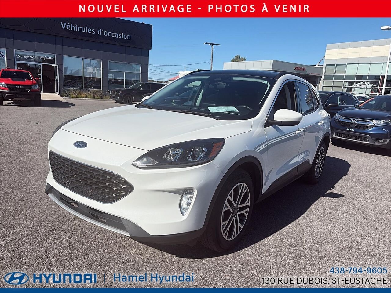 Ford Escape 2022 Blanc Saint-Eustache - photo #1