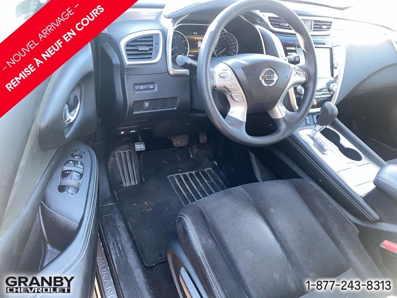 2017 Nissan Murano 4 portes S, Traction avant | 27-0156A Black Granby - photo #9