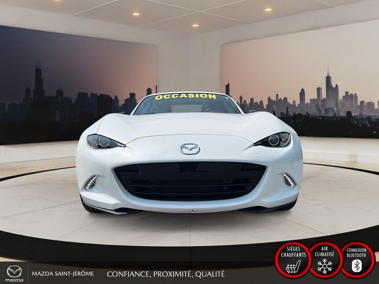 Mazda MX-5 RF 2023 Blanc Ste-Agathe des Monts - photo #2