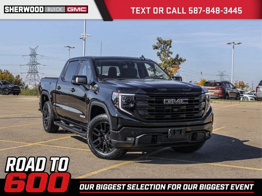 2024 GMC Sierra 1500 Elevation Premium 5.3L X31 | Black/Safety Packages Black