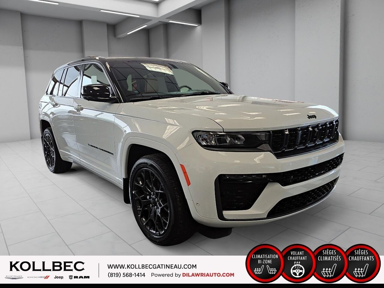 2026 JEEP Grand Cherokee 261420 | Summit 4x4 Bright White Gatineau - photo #12