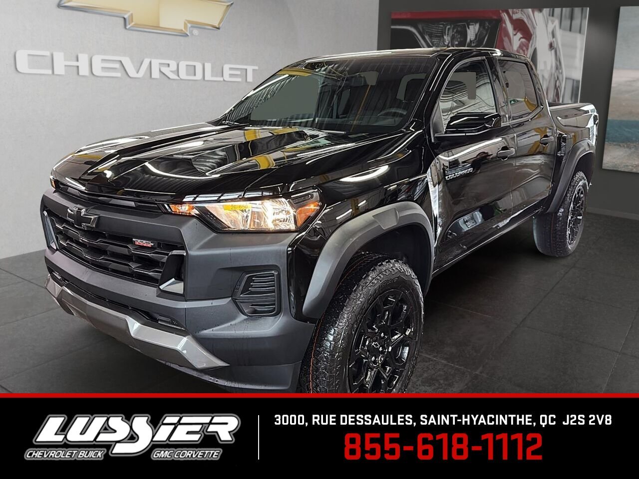 CHEVROLET Colorado TRAIL BOSS 4RM 2026 NOIR Saint-Hyacinthe - photo #0
