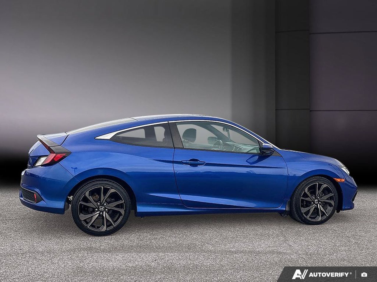 Honda Civic Coupe 2HGFC4B86KH401466 2019 Bleu Mirabel - photo #5