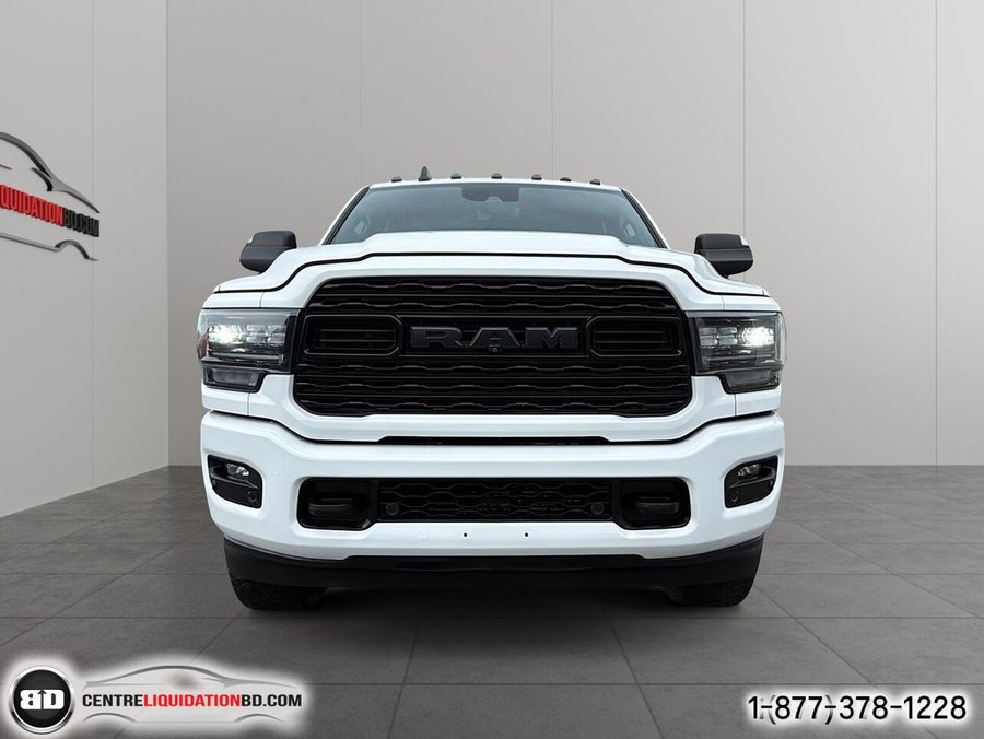 2022 Ram 2500 Limited cabine d'équipe 4x4 caisse de 6,4 pi White