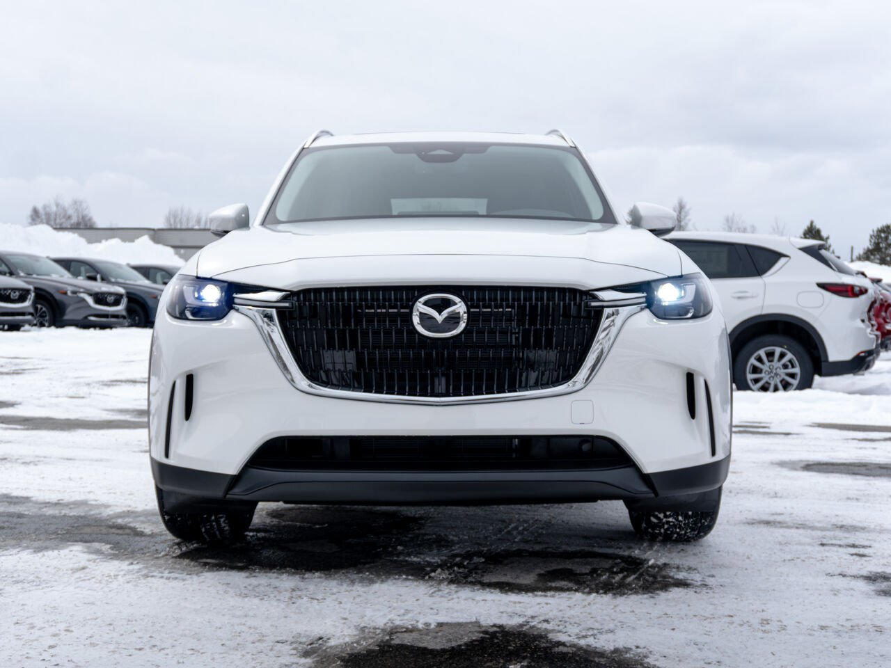 2026 MAZDA CX-90 PHEV Rhodium White Metallic Val-d'Or - photo #1
