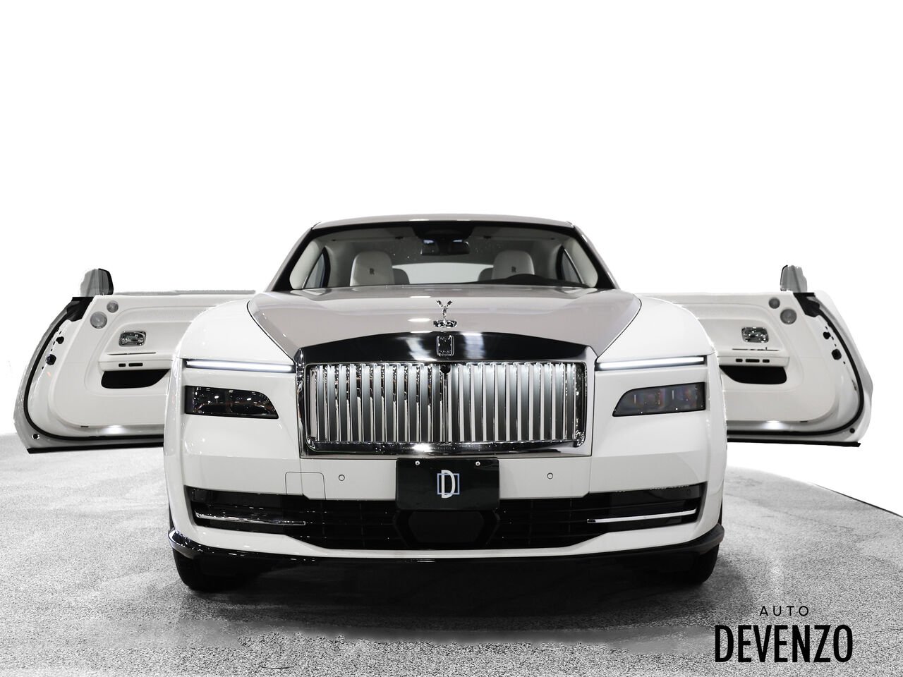 Rolls-Royce Spectre 2024 Blanc Saint-Eustache - photo #5